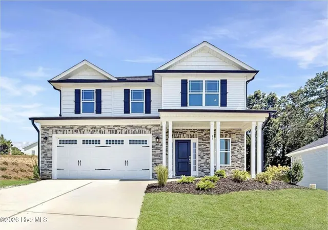 Photo 1 of Single family home for sale at 818 Hidden Brg Dr, Jacksonville, NC 28546 | MLS# 100588308 | Listing updated on 2026-08-25