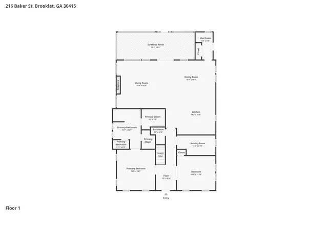 Homes for sale in Brooklet, GA | 216 West Lee Street, Brooklet, GA 30415 | MLS# SA352281