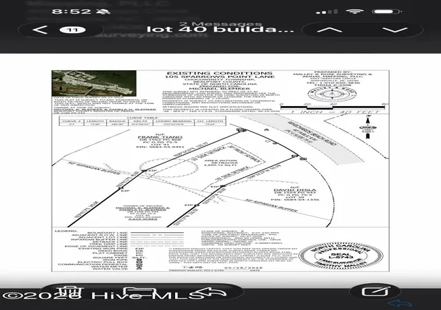 Photo 3 of Land for sale at Lot 40-40a Whichards Beach Rd, Chocowinity, NC 27817 | MLS# 100562564 | Listing updated on 2026-07-27