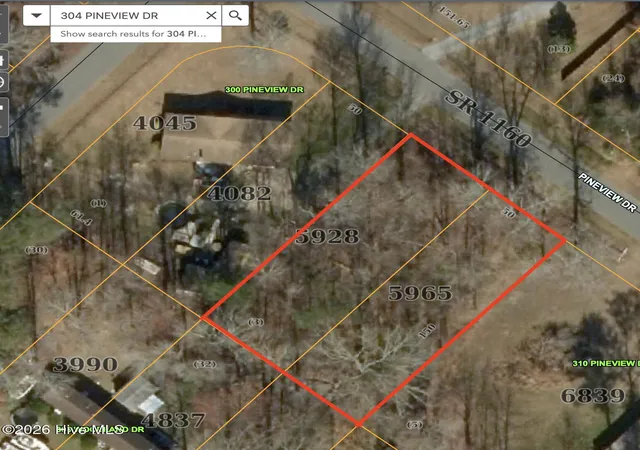 Photo 1 of Land for sale at 304 & 306 Pineview Dr, Edenton, NC 27932 | MLS# 100547433 | Listing updated on 2026-08-07