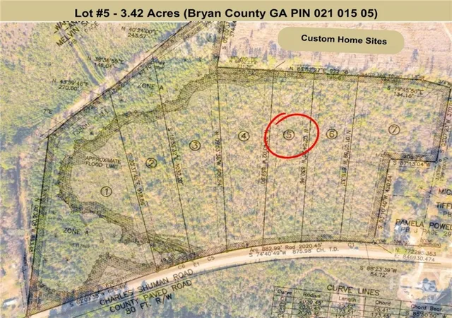 Homes for sale in Pembroke, GA | Lot 5 Charles Shuman Rd, Pembroke, GA 31321 | MLS# SA340262