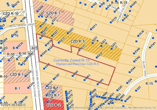 Photo 3 of Land for sale at 6231 Carolina Beach Rd, Wilmington, NC 28412 | MLS# 100428981 | Listing updated on 2026-08-20