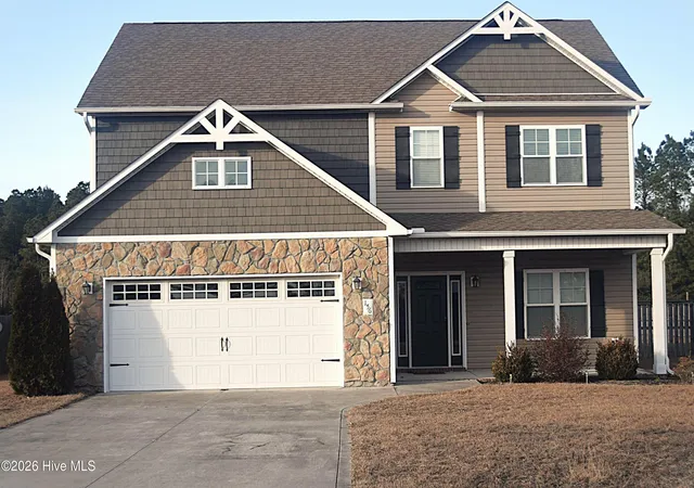 Photo 1 of Single family home for sale at 156 Peytons Ridge Dr, Hubert, NC 28539 | MLS# 100565261 | Listing updated on 2026-08-18