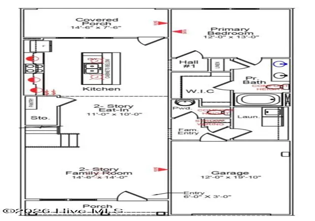 Photo 3 of Townhouse for sale at 1238 Corolla Dr, Castle Hayne, NC 28429 | MLS# 100584062 | Listing updated on 2026-08-18