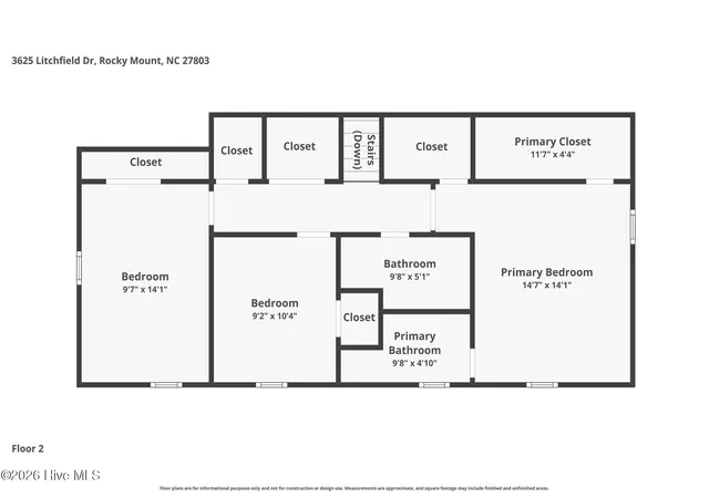 4th image of 3625 Litchfield Dr, Rocky Mount, NC 27803 | MLS# 100583138