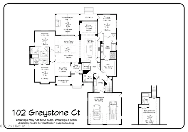 Photo 4 of Single family home for sale at 102 Greystones Ct, Pinehurst, NC 28374 | MLS# 100582589 | Listing updated on 2026-08-18
