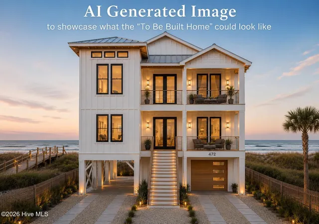 Photo 1 of Land for sale at 354 E 1st Street, Ocean Isle Beach, NC 28469 | MLS# 100588895 | Listing updated on 2026-07-14