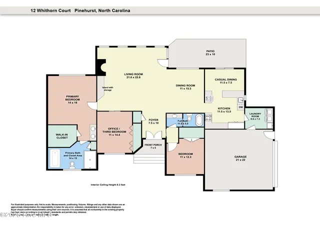 Photo 33 of Single family home for sale at 12 Whithorn Ct, Pinehurst, NC 28374 | MLS# 100581463 | Listing updated on 2026-08-18