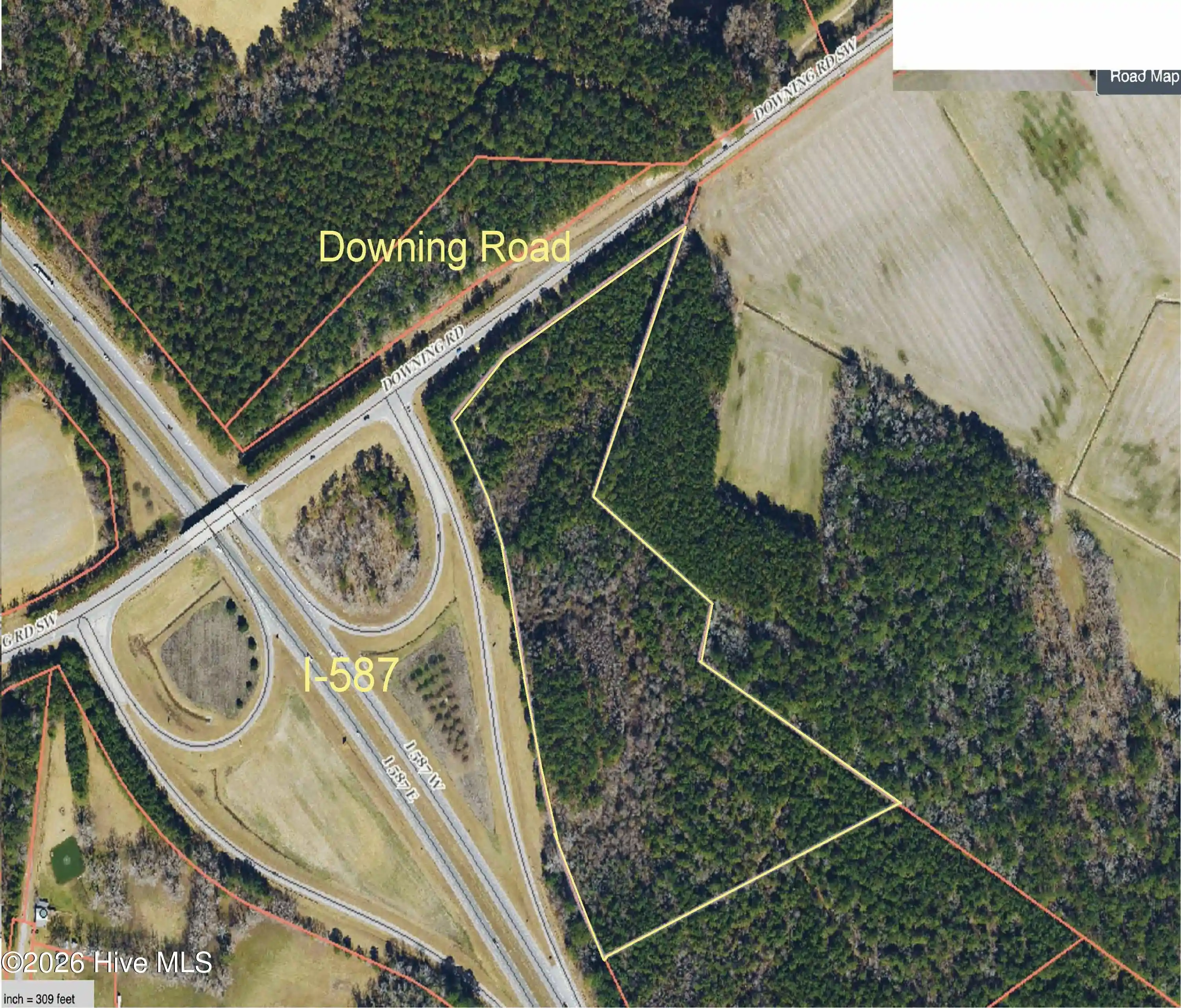Photo 1 of Land for sale at 0 Downing Rd, Wilson, NC 27893 | MLS# 100603621 | Listing updated on 2026-09-15