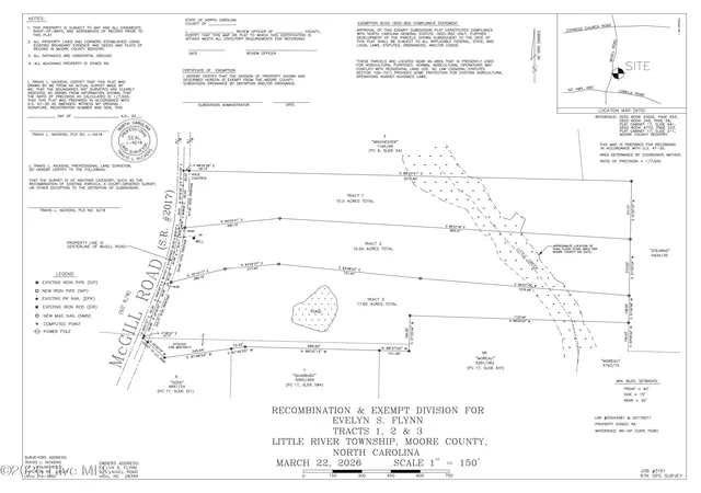 Photo 1 of Land for sale at 935 Mcgill Rd, Vass, NC 28394 | MLS# 100570307 | Listing updated on 2026-08-18