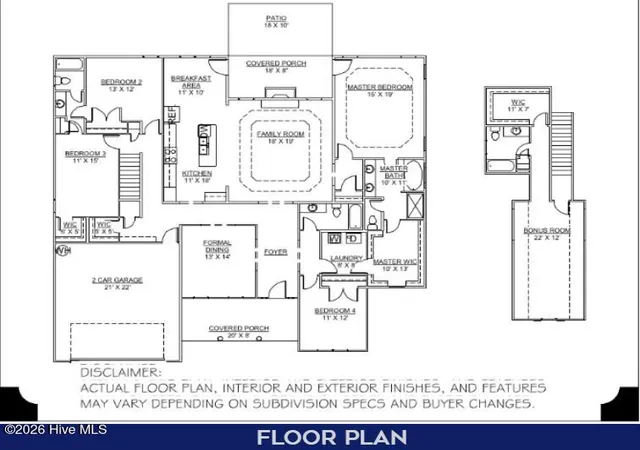 Photo 3 of Single family home for sale at 3004 Yellowfin Dr, New Bern, NC 28562 | MLS# 100596678 | Listing updated on 2026-09-04