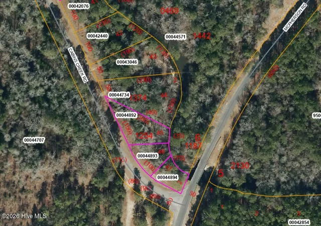 Photo 3 of Land for sale at Lot 45-47 Cabins Crk Rd, Vass, NC 28394 | MLS# 100590912 | Listing updated on 2026-07-23