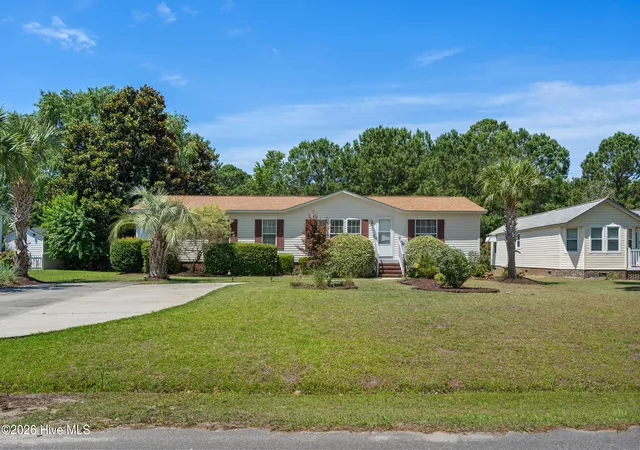Photo 1 of Manufactured home for sale at 1052 Waterview Ln Sw, Carolina Shores, NC 28467 | MLS# 100584969 | Listing updated on 2026-09-20