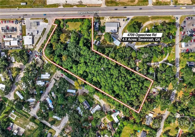 Photo 2 of Land for sale at 4709 Ogeechee Rd, Savannah, GA 31405 | MLS# SA341404 | Listing updated on 2026-07-08