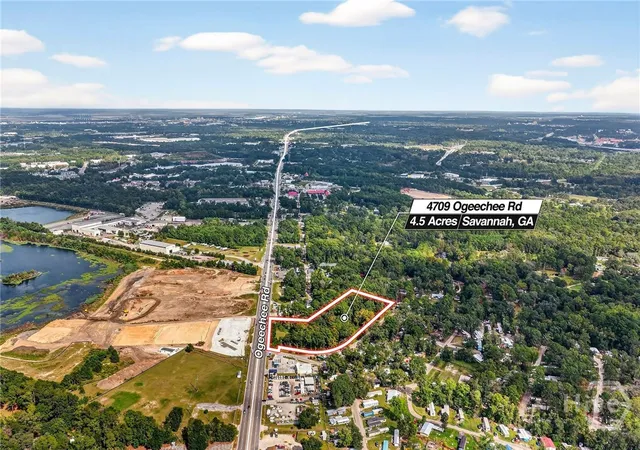 Photo 3 of Land for sale at 4709 Ogeechee Rd, Savannah, GA 31405 | MLS# SA341404 | Listing updated on 2026-07-08