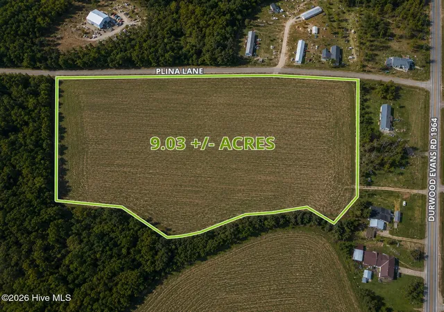 Land for sale at 125 Plina Ln, Beulaville, NC 28518 | MLS# 100557450