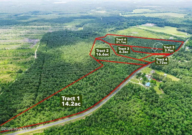 Photo 1 of Land for sale at 14ac Davis Rd, Richlands, NC 28574 | MLS# 100595130 | Listing updated on 2026-09-15