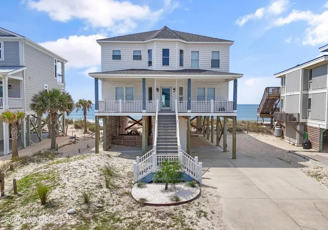 Photo 1 of Single family home for sale at 6621 W Beach Dr, Oak Island, NC 28465 | MLS# 100554405 | Listing updated on 2026-09-05