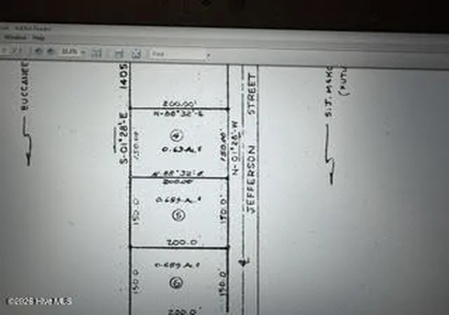 Photo 3 of Land for sale at 0 E Wilmington St, Burgaw, NC 28425 | MLS# 100592785 | Listing updated on 2026-08-18