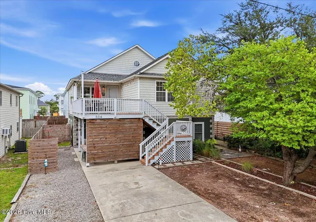 Photo 1 of Single family home for sale at 504 Augusta Ave, Carolina Beach, NC 28428 | MLS# 100600110 | Listing updated on 2026-09-19