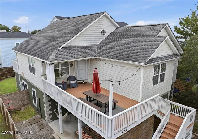Photo 2 of Single family home for sale at 504 Augusta Ave, Carolina Beach, NC 28428 | MLS# 100600110 | Listing updated on 2026-09-19