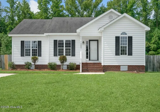 Photo 1 of Single family home for sale at 4007 Sabre Ln, Wilson, NC 27896 | MLS# 100595164 | Listing updated on 2026-09-18