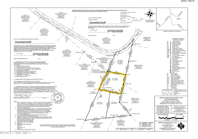 Photo 4 of Land for sale at Tbd Peyton Dr, Eagle Springs, NC 27242 | MLS# 100591252 | Listing updated on 2026-07-29