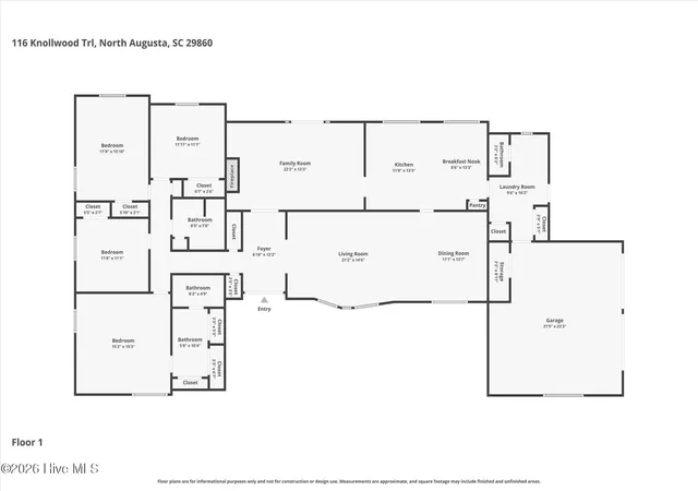 42nd image of 116 Knollwood Trl, North Augusta, SC 29860 | MLS# 100580921