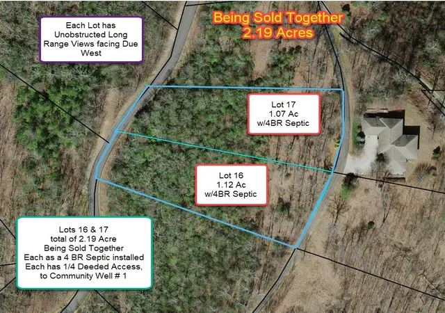 Homes for sale in Hayesville, NC | L-16&17 Summit Dr, Hayesville, NC 28904 | MLS# 98500390