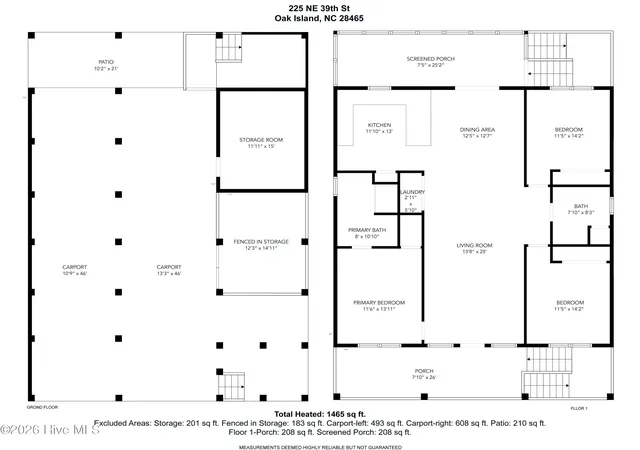 Photo 2 of Single family home for sale at 225 Ne 39th St, Oak Island, NC 28465 | MLS# 100599905 | Listing updated on 2026-08-29