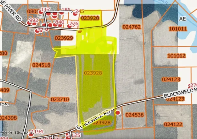 Photo 3 of Land for sale at 721 Joe Piver Rd, Chadbourn, NC 28431 | MLS# 100596663 | Listing updated on 2026-08-30