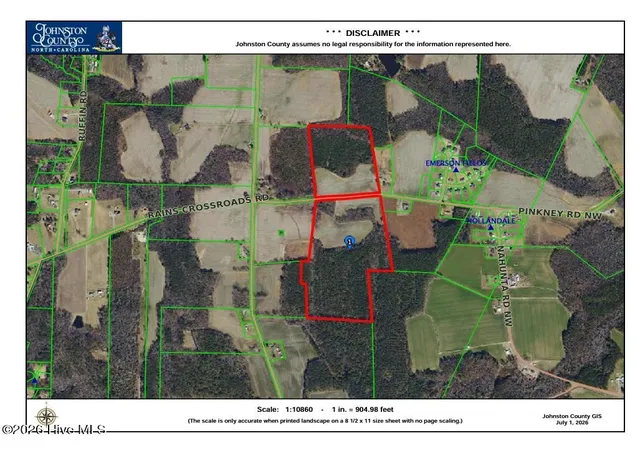 5th image of 000 Rains Crossroads Rd, Princeton, NC 27569 | MLS# 100585953