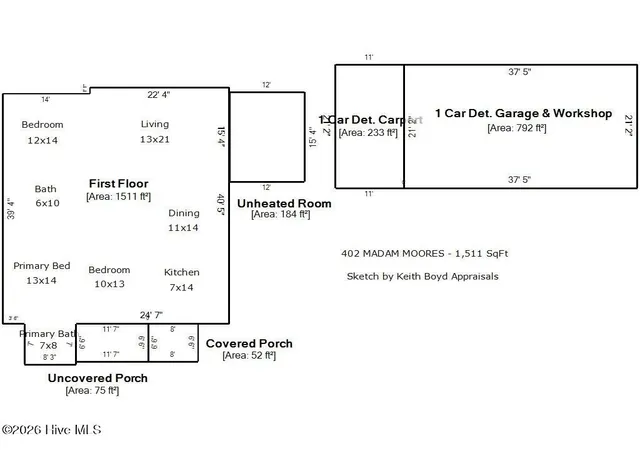 49th image of 402 Madam Moores Ln, New Bern, NC 28562 | MLS# 100570986