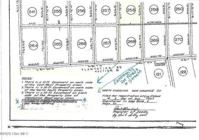 Photo 3 of Land for sale at 258 Plantation Rd, Wilmington, NC 28411 | MLS# 100575424 | Listing updated on 2026-08-18