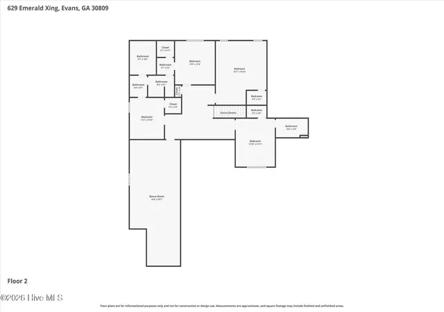 87th image of 629 Emerald Xing, Evans, GA 30809 | MLS# 100587461