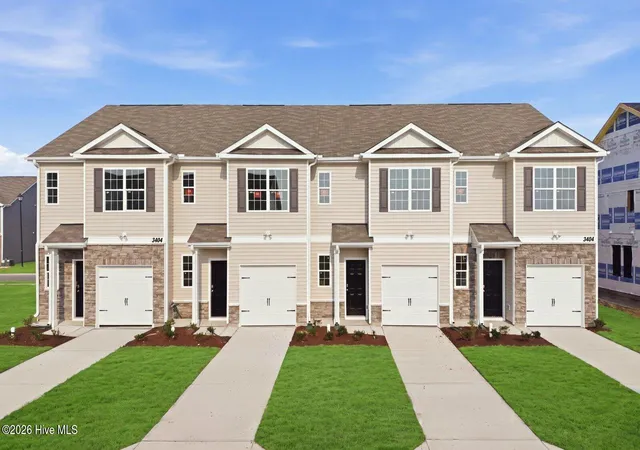 Photo 1 of Townhouse for sale at 3404 Sedge Dr #3, Winterville, NC 28590 | MLS# 100573067 | Listing updated on 2026-09-21