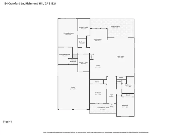 Homes for sale in Richmond Hill, GA | 164 Crawford Ln, Richmond Hill, GA 31324 | MLS# SA352412
