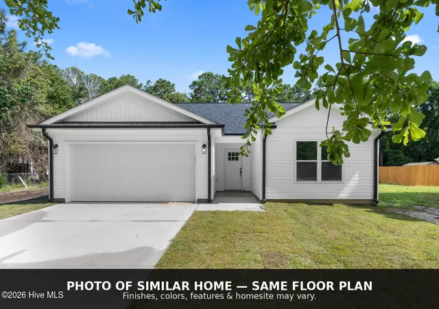 Single family home for sale at 626 Bright Harvest Dr, Maysville, NC 28555 | MLS# 100597062