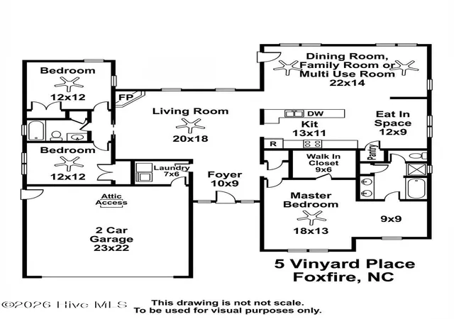 Photo 2 of Single family home for sale at 5 Vineyard Pl, Jackson Springs, NC 27281 | MLS# 100567476 | Listing updated on 2026-08-19
