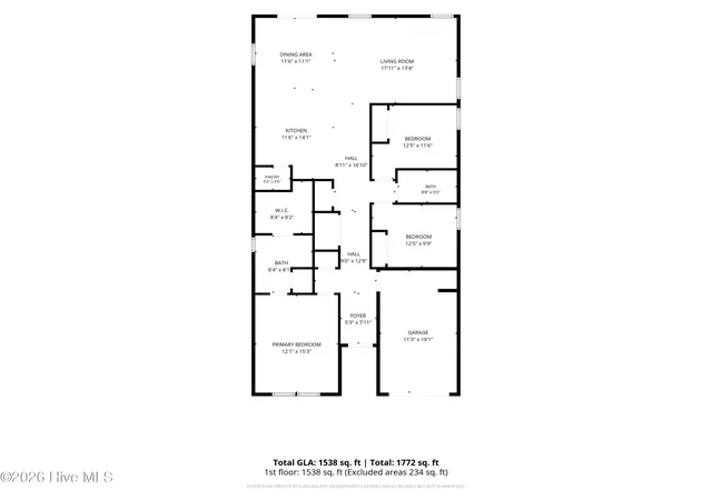 Photo 2 of Single family home for sale at 800 Conductor Ct, Vass, NC 28394 | MLS# 100592783 | Listing updated on 2026-08-18