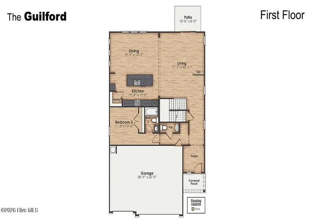 Photo 2 of Single family home for sale at 1038 Goose Xing Rd #Lot 182, Northwest, NC 28451 | MLS# 100593771 | Listing updated on 2026-09-17