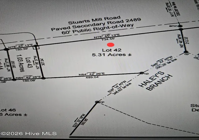 Photo 2 of Land for sale at Lot 42 Stuarts Ml Rd, Fairmont, NC 28340 | MLS# 100551228 | Listing updated on 2026-05-23
