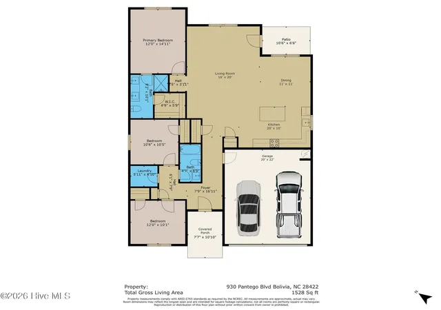 Photo 3 of Single family home for sale at 2573 Provence Dr Se, Bolivia, NC 28422 | MLS# 100581628 | Listing updated on 2026-09-03