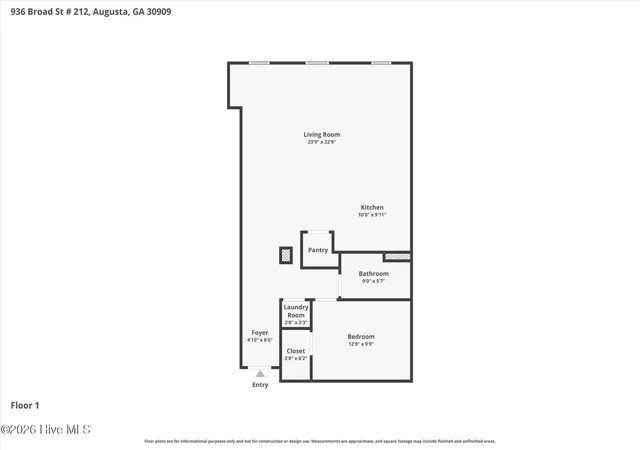 2nd image of 936 Broad St, Augusta, GA 30901