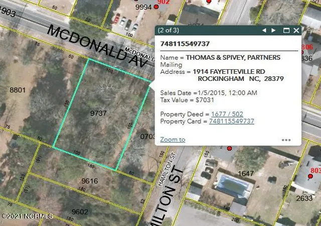 Homes for sale in Hamlet, NC | Tbd Mcdonald Avenue, Hamlet, NC 28345 | MLS# 100297612