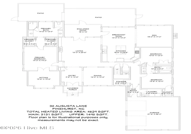 Photo 3 of Single family home for sale at 38 E Augusta Ln, Southern Pines, NC 28387 | MLS# 100586562 | Listing updated on 2026-08-18