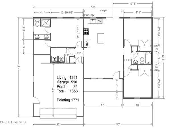Photo 2 of Single family home for sale at 246 Nugget Trl, Elizabeth City, NC 27909 | MLS# 100595470 | Listing updated on 2026-09-08