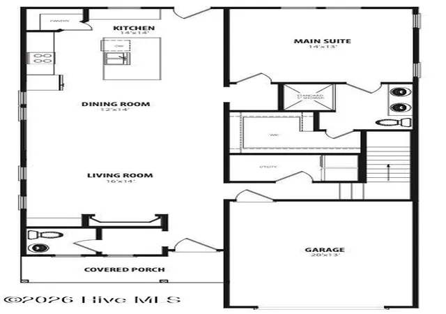 Photo 2 of Single family home for sale at 303 Bullseye Ct, Middlesex, NC 27557 | MLS# 100584591 | Listing updated on 2026-09-08