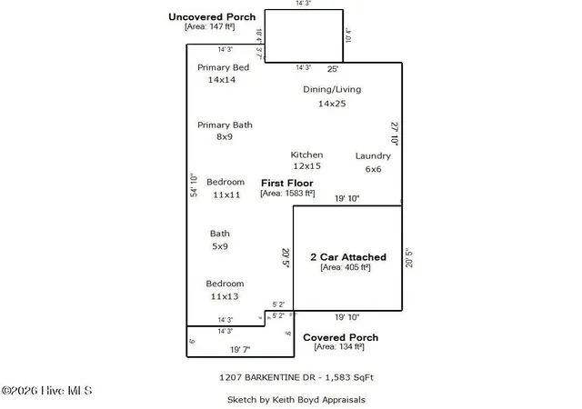 Photo 42 of Single family home for sale at 1207 Barkentine Dr, New Bern, NC 28560 | MLS# 100590277 | Listing updated on 2026-10-08
