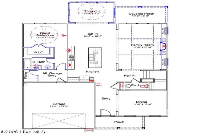 Photo 3 of Single family home for sale at 1280 Pandion Dr, Wilmington, NC 28411 | MLS# 100593268 | Listing updated on 2026-08-01